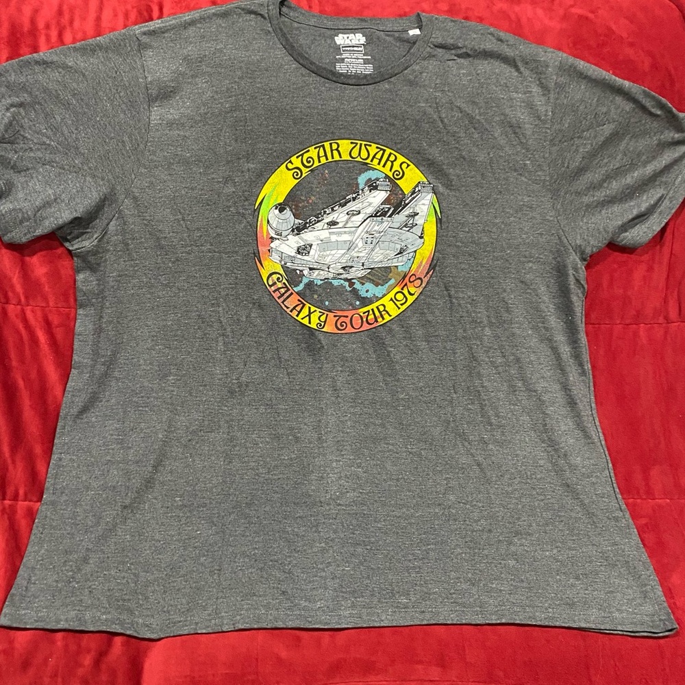 New Star Wars T-shirt  gray 5xL